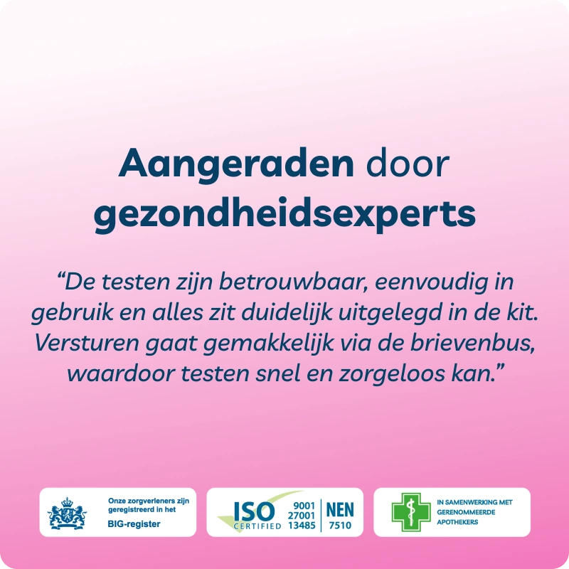 Aangeraden door gezondheidsexperts