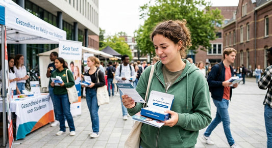Soa thuistest voor studenten tijdens de introductieweek