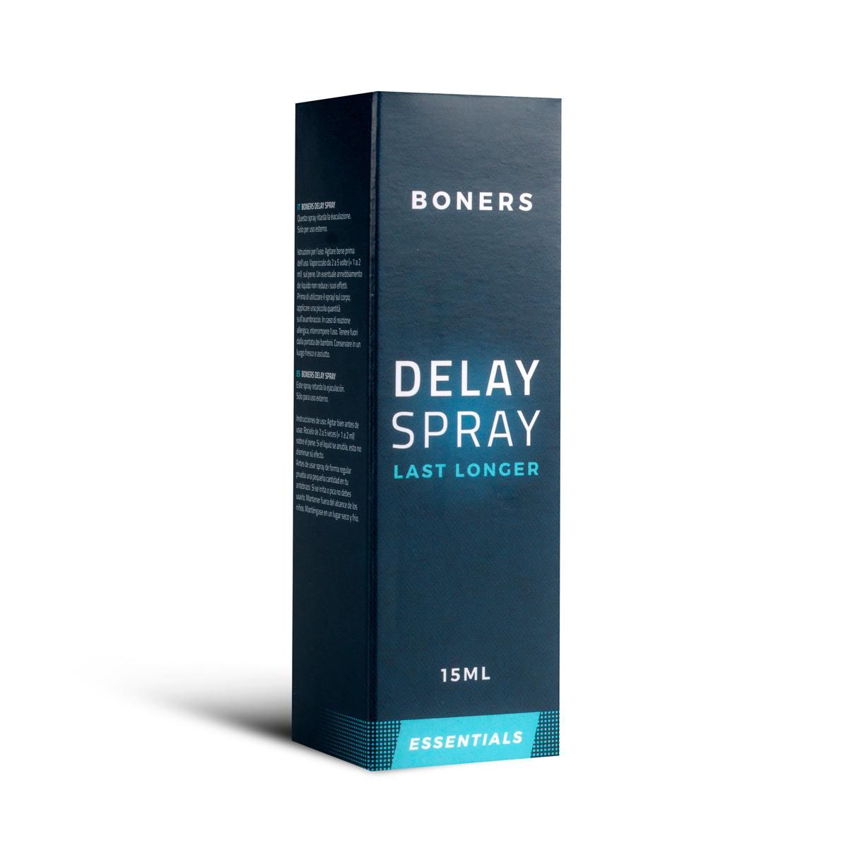 Boners Orgasme vertragende spray